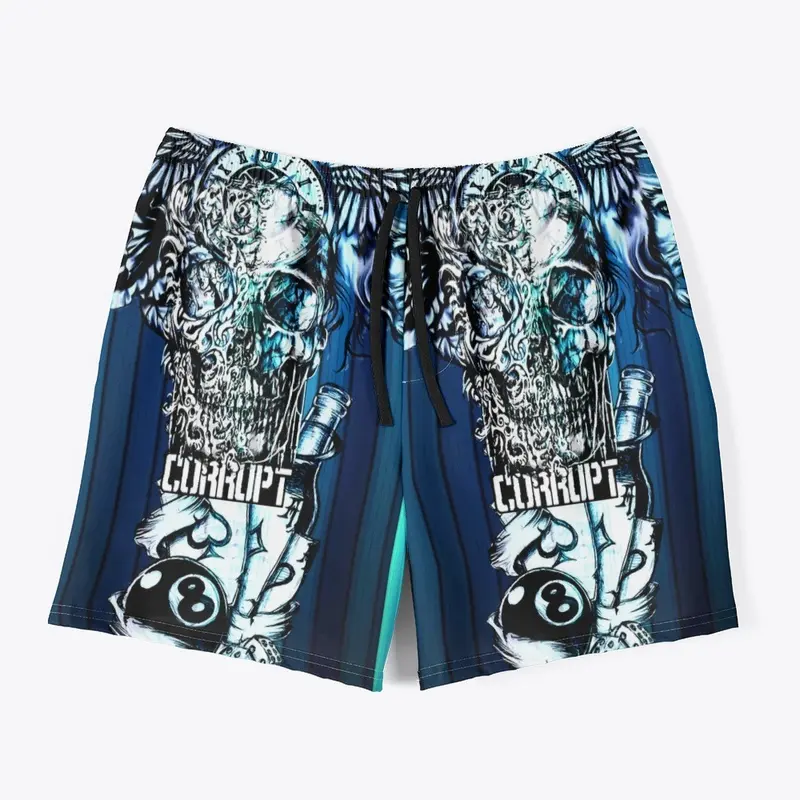 ROGUE CORRUPT WINGS TATTOO SHORTS