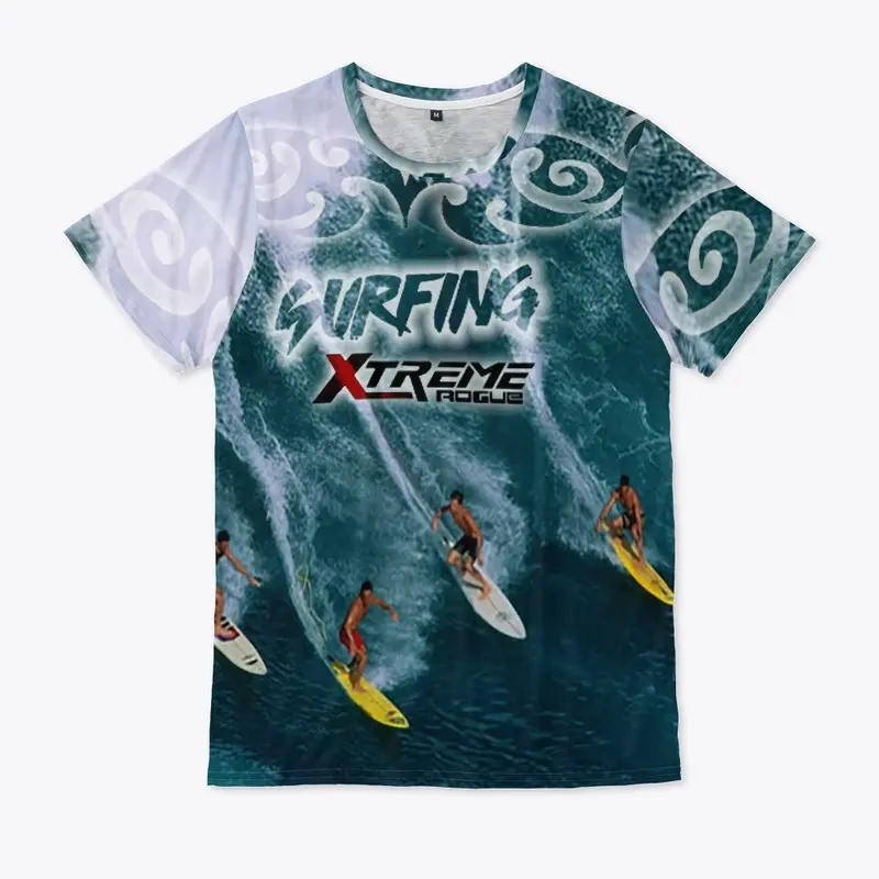 ROGUE XTREME SURFING TATTOO T-SHIRT